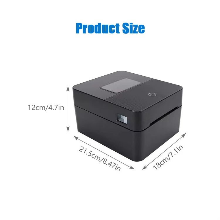 High Quality 203DPI Barcode St - огляд і ціна Barcode Printer Direct Thermal 110Mm