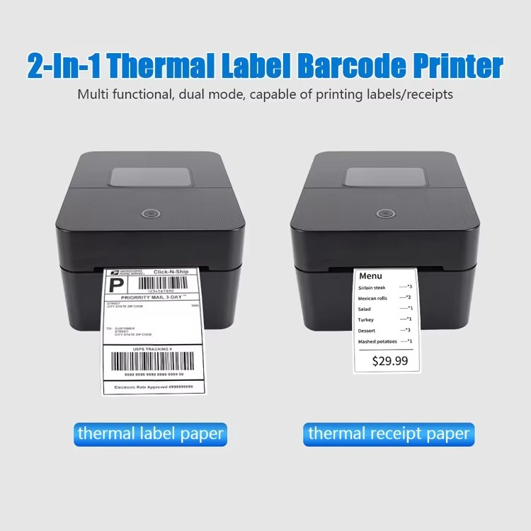 High Quality 203DPI Barcode St - огляд і ціна Barcode Printer Direct Thermal 110Mm