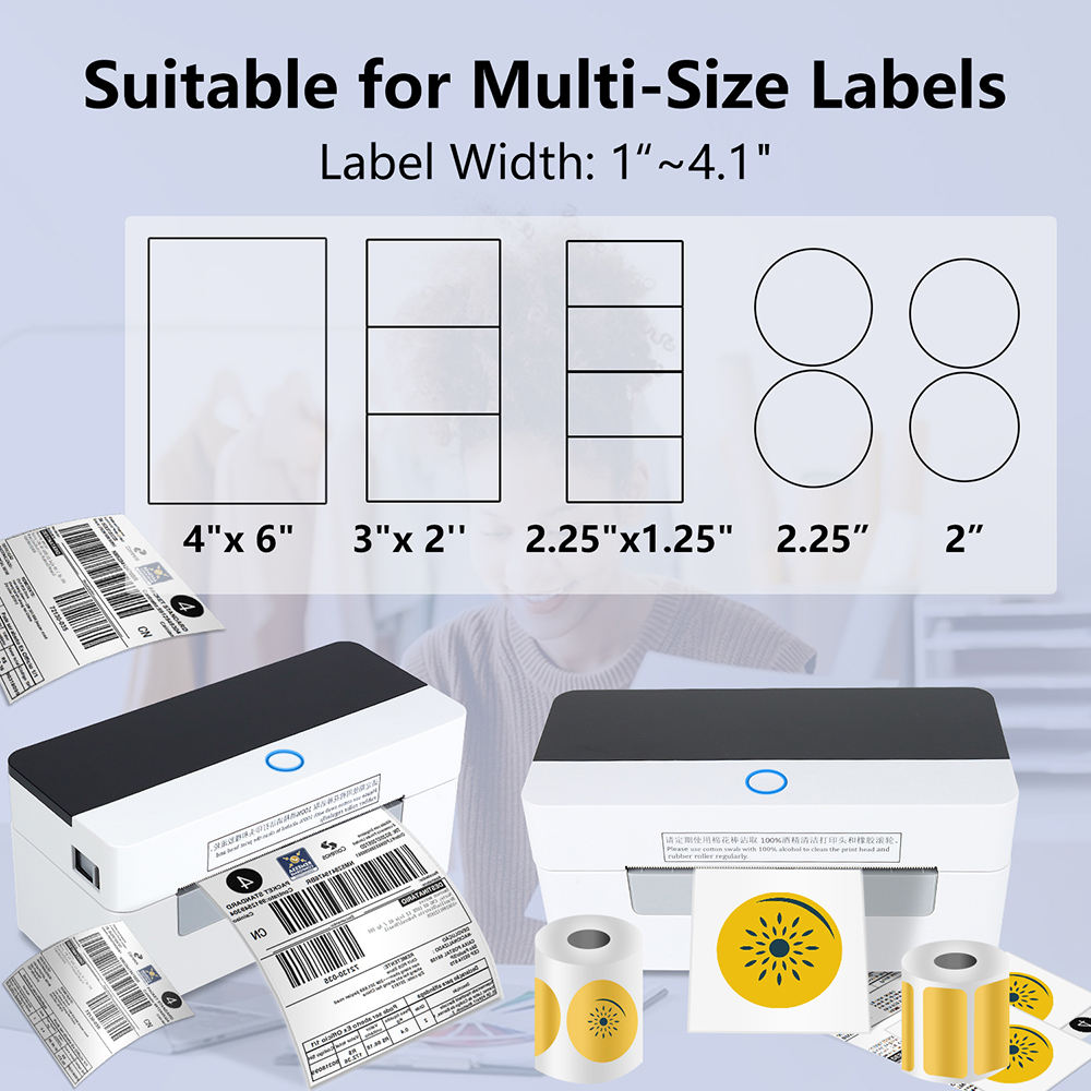 2026new Xprinter XP-D463B 4X6  - огляд і ціна Barcode Printer Direct Thermal 110Mm