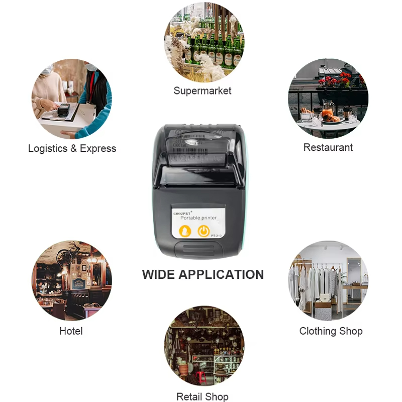 GOOJPRT 58mm Mini Portable The - огляд і ціна Bluetooth Portable Thermal Receipt Printer 58Mm