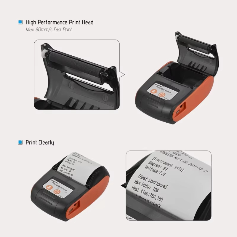 GOOJPRT 58mm Mini Portable The - огляд і ціна Bluetooth Portable Thermal Receipt Printer 58Mm