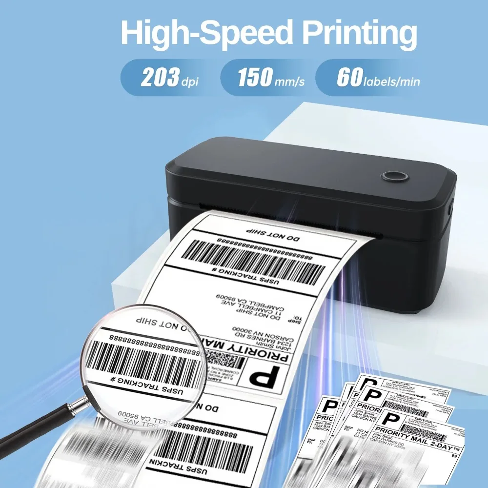 Marklife X4 Bluetooth Thermal  - огляд і ціна Thermal Label Printer 4X6 Shipping