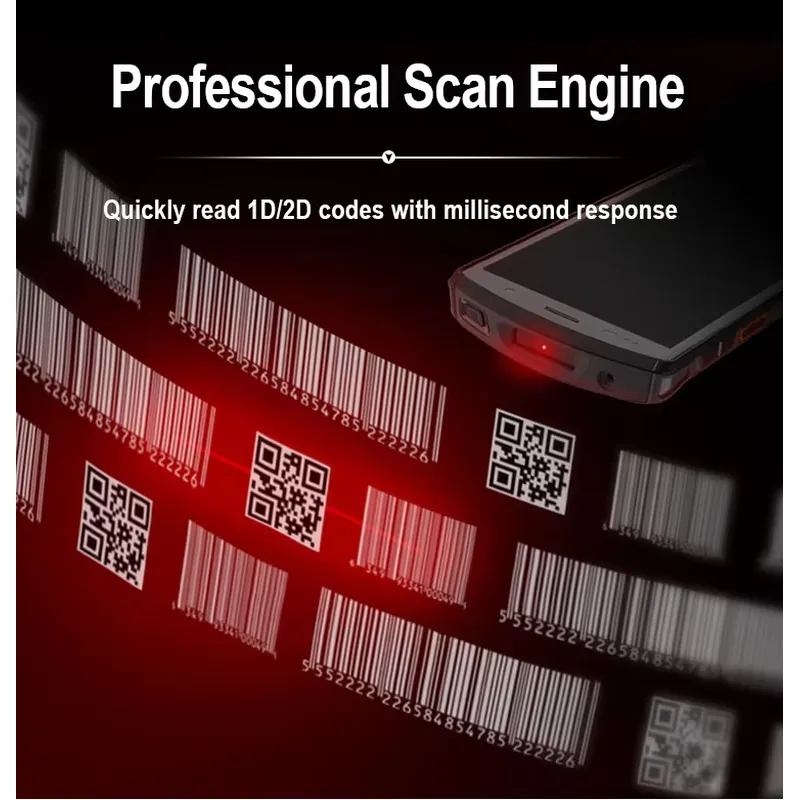 for UROVO DT50 5G Network Barc - огляд і ціна Handheld Pda Scanner Android Barcode