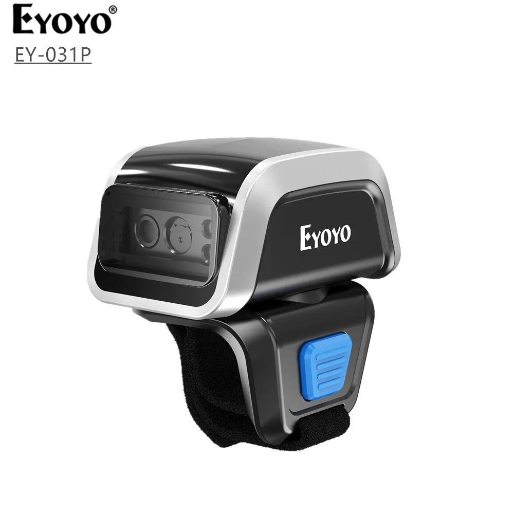 Eyoyo 2D Wearable Ring Barcode - огляд і ціна Wireless Barcode Scanner 2D Qr Laser