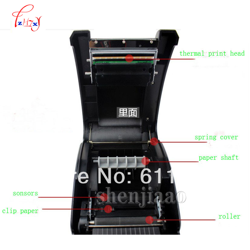 Thermal Barcode Label Printer  - огляд і ціна Barcode Printer Direct Thermal 110Mm