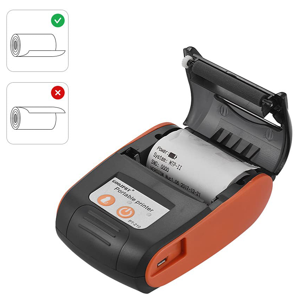 Mini Portable Thermal Receipt  - огляд і ціна Bluetooth Portable Thermal Receipt Printer 58Mm