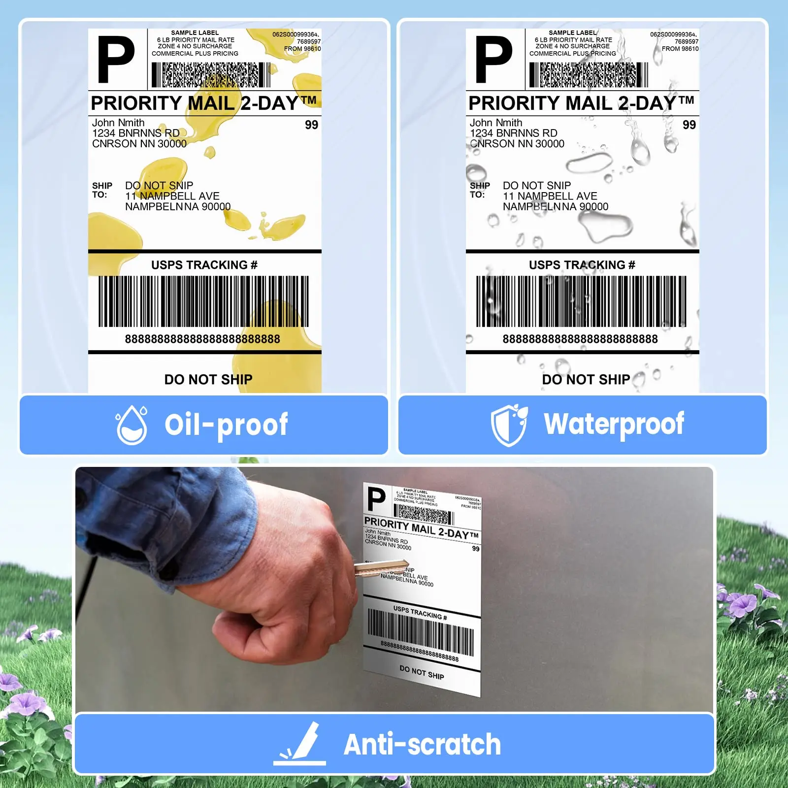 Direct Fanfold Thermal Labels  - огляд і ціна Thermal Label Printer 4X6 Shipping