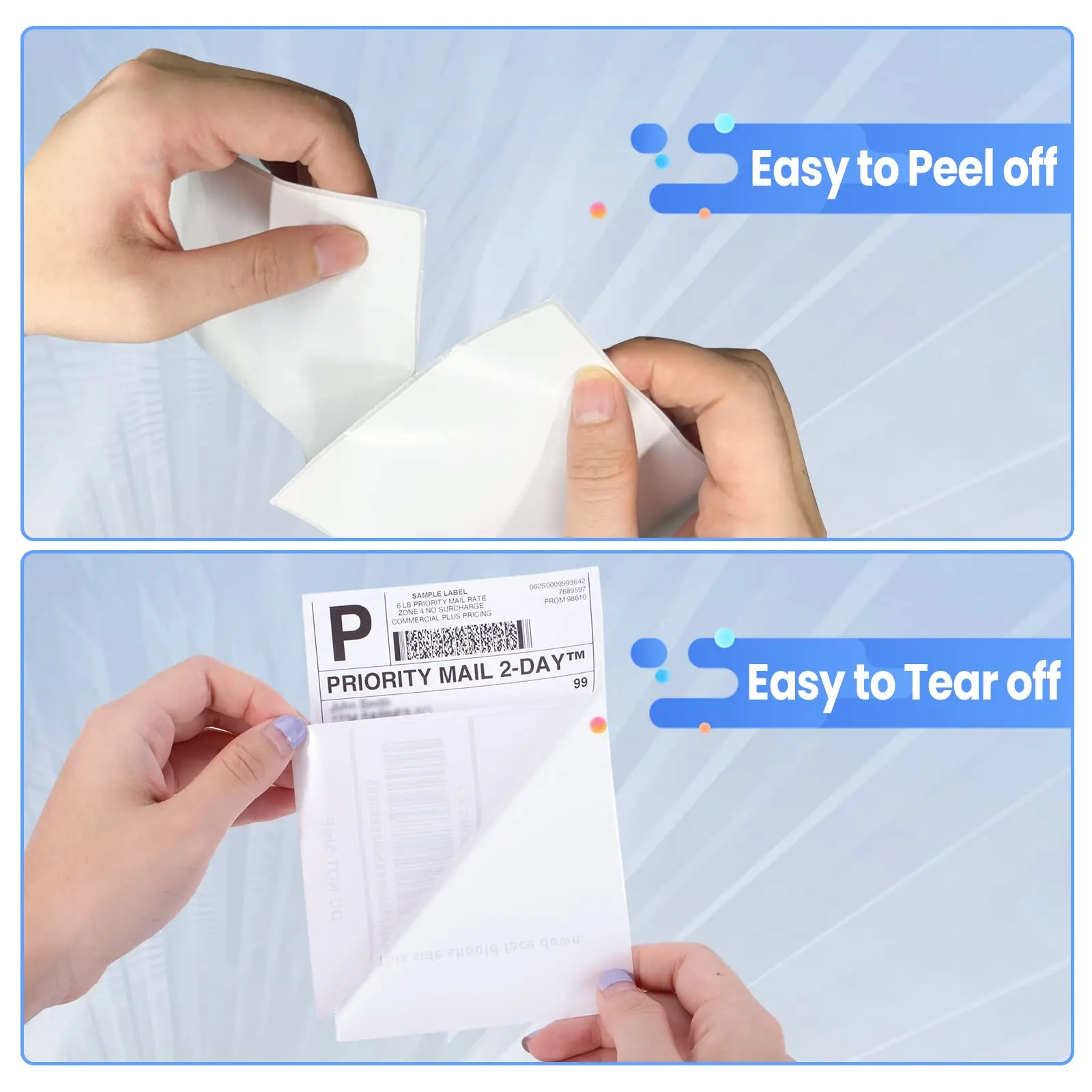 Direct Fanfold Thermal Labels  - огляд і ціна Thermal Label Printer 4X6 Shipping